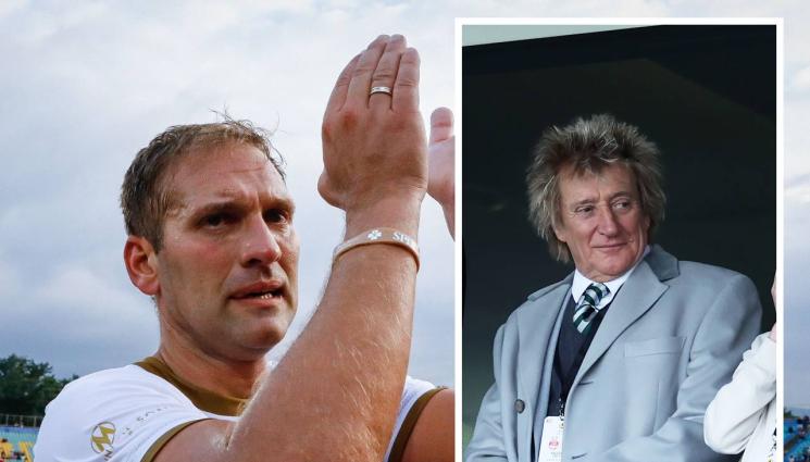 Футбол - Стилиян Петров се похвали със снимка с един от кралете на рока