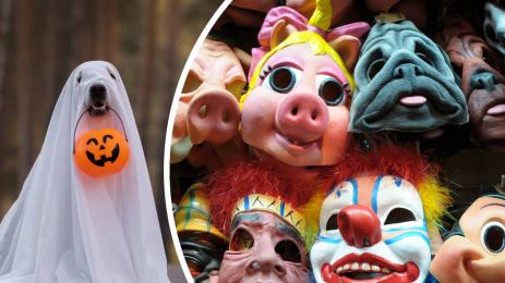 хелоуин маски