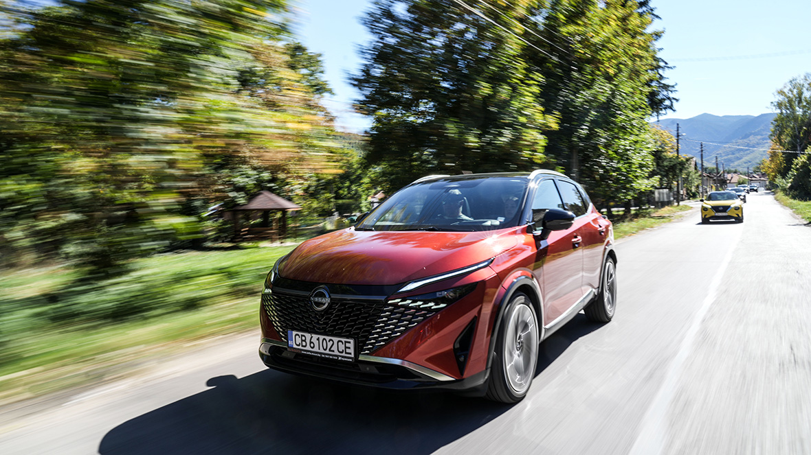 Nissan Qashqai тест драйв