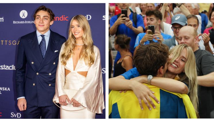 Арманд Дуплантис - Дуплантис трогна моделка с годеж на плажа