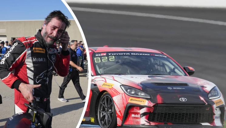 Киану Рийвс - Киану Рийвс стана рали пилот