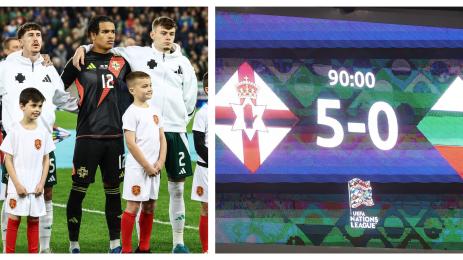 Пиръс Чарлз Северна Ирландия вратар България