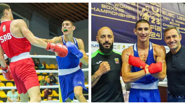 Румен Руменов бокс европейско София - Минимум още един бронз за боксьорите ни на европейското в София