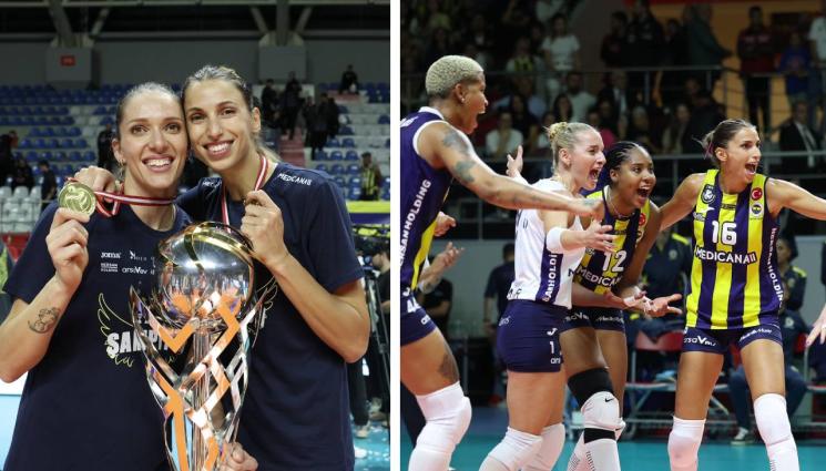 волейбол - Две българки вдигнаха Суперкупата по волейбол на Турция