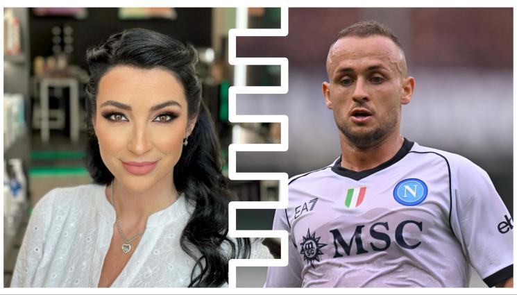 Станислав Лоботка - Халф на Наполи си пада по каки