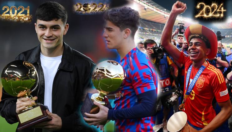 Педри Гави Ямал - Поредно „златно момче“ от фабриката за футболисти на Барса с престижна награда