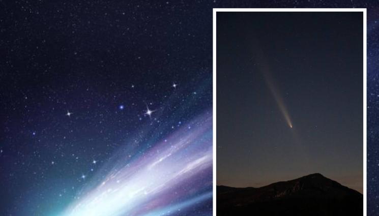 Кометата над връх Ведерник - АПОКАЛИПТИЦИ АЛАРМИРАТ: Кометата дава шоу, но на кървава цена!