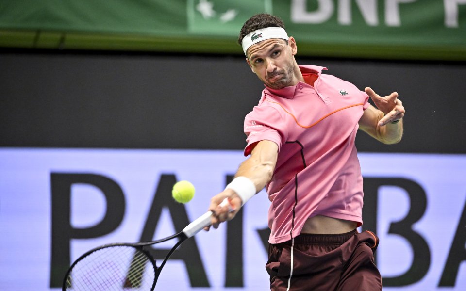 Доминик Щрикер - Григор Димитров 0:2 сета / ATP 250, Стокхолм, 1/4-финал, 18.10.2024 г.