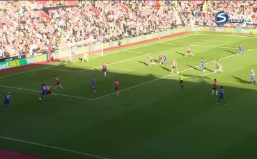 Саутхемптън - Лестър 2:0 /първо полувреме/