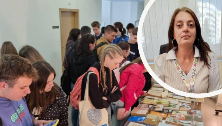 qf - Библиотекарят Ваня Ценова пред