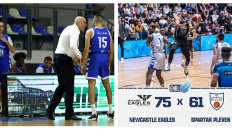 Спартак Плевен Европейска северна баскетболна