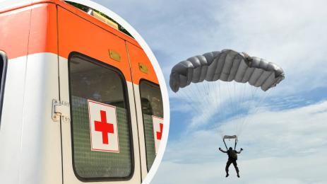 парашутист линейка