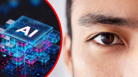 очи имплант изкуствен интелект