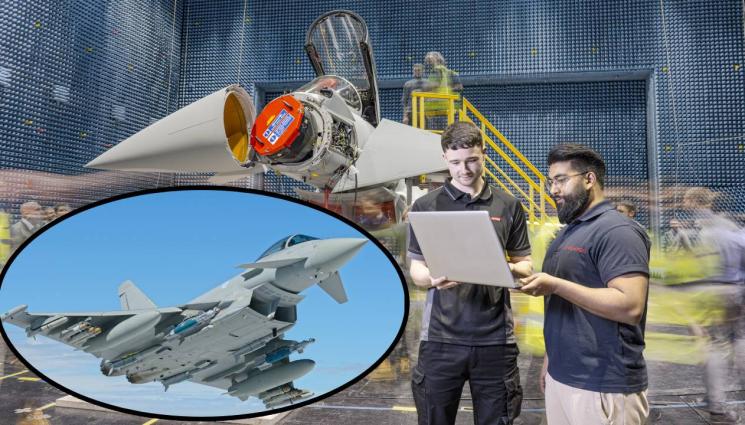 Юрофайтър Тайфун - Дигиталните технологии превземат авиацията: Нов еврорадар обръща играта