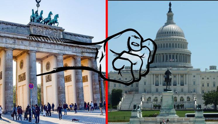 Германия - ОЗЪБИ СЕ: Германия заплаши САЩ!