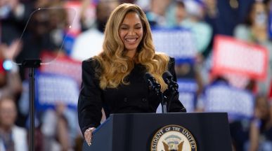 Beyoncé държа реч в подкрепа на Камала Харис в Хюстън