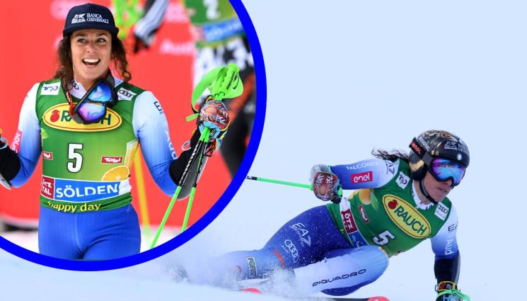 ски алпийски жени - Бриньоне измъкна победата в Зьолден