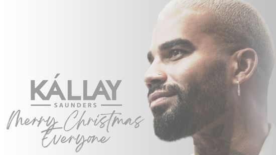 Kallay Saunders издава сингъла "Merry Christmas Everyone"