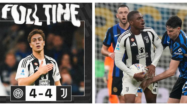 Интер Ювентус - Комшийско рагаци спаси честта на „Старата госпожа” в зрелище с 8 гола