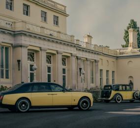 rolls royce phantom goldfinger