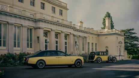 rolls royce phantom goldfinger