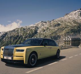 rolls royce phantom goldfinger