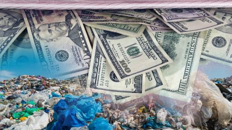 сметище пари матрак