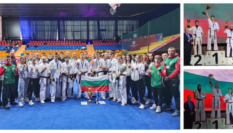 Карате киокушин европейско - БГ фурор на европейското по карате киокушин! Взехме 5 златни, 3 сребърни и 4 бронзови медала!