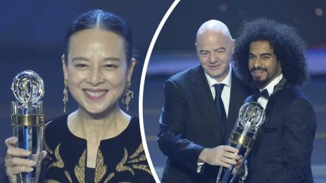 футболист на Азия