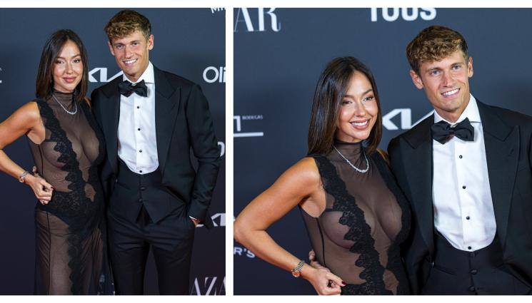 Маркос Йоренте - Футболна съпруга шашна с деколте