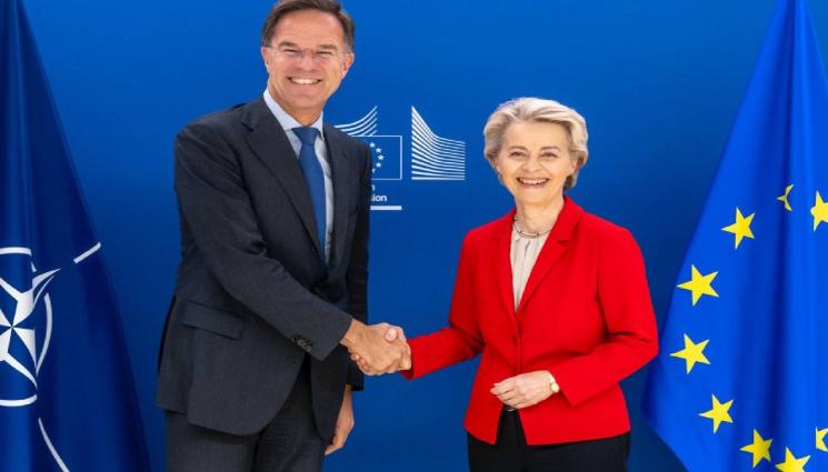 Рюте и Урсула фон дер Лайен - ПРОМЯНА НА ИГРАТА: ЕС и НАТО правят нова структура! (СНИМКА+ВИДЕО)