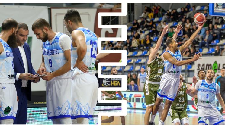 баскетбол - Рилски спортист взе първия полуфинал срещу Спартак Плевен