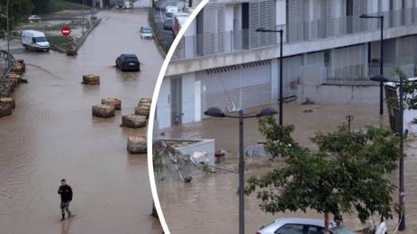 наводнение испания