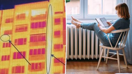 радиатори термовизионна камера парно