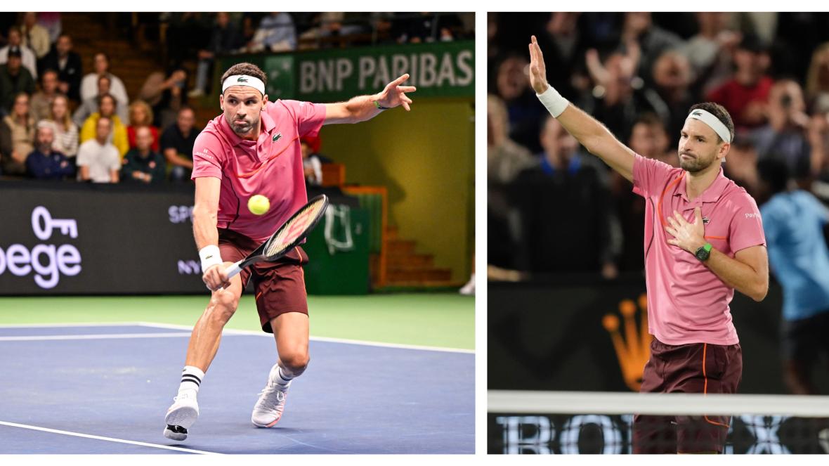 Григор Димитров Париж