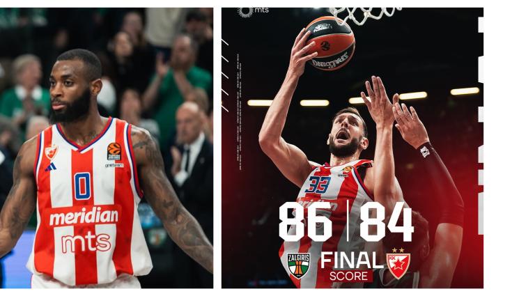 Коди Милър Макинтайър Цървена звезда - Език зад зъбите спаси наша звезда на Звезда от повсеместна зверска глоба в Евролигата