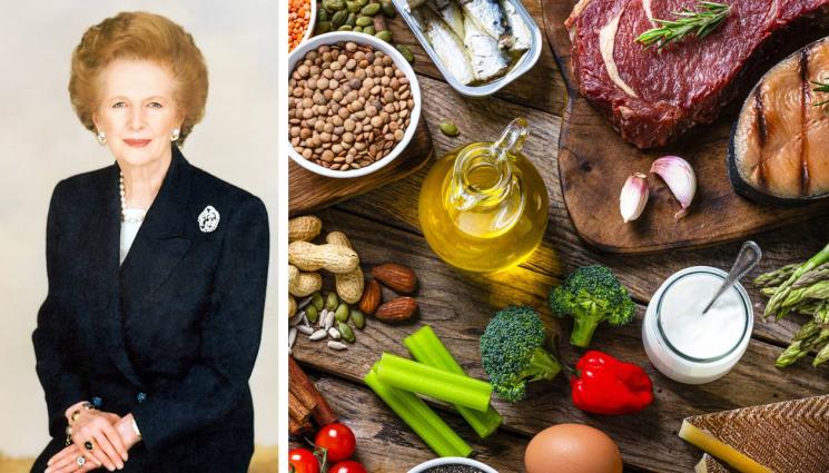 f - Диетата на Маргарет Тачър топи по 20 кг на месец!
