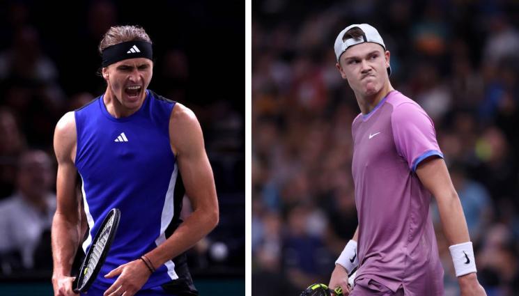 тенис - ​ Зверев и Руне стигнаха полуфинала в Париж, изправят се един срещу друг