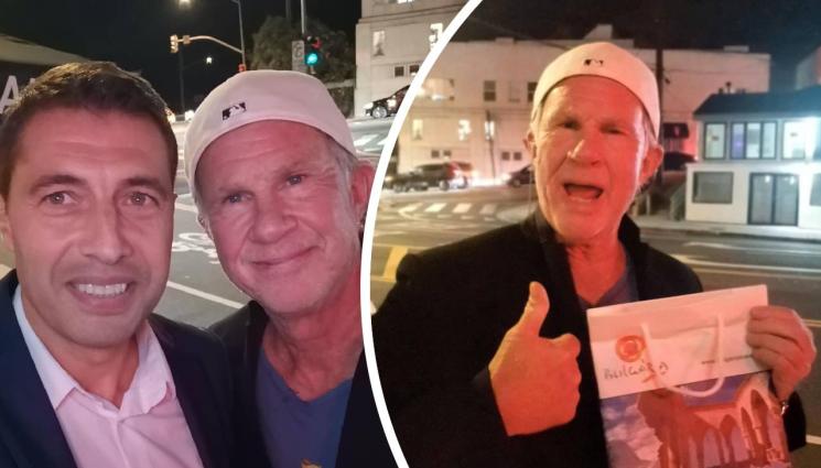 Чад Смит Кирил Ефремов - Барабанистът на Red Hot Chili Peppers: България, идваме! (ВИДЕО)