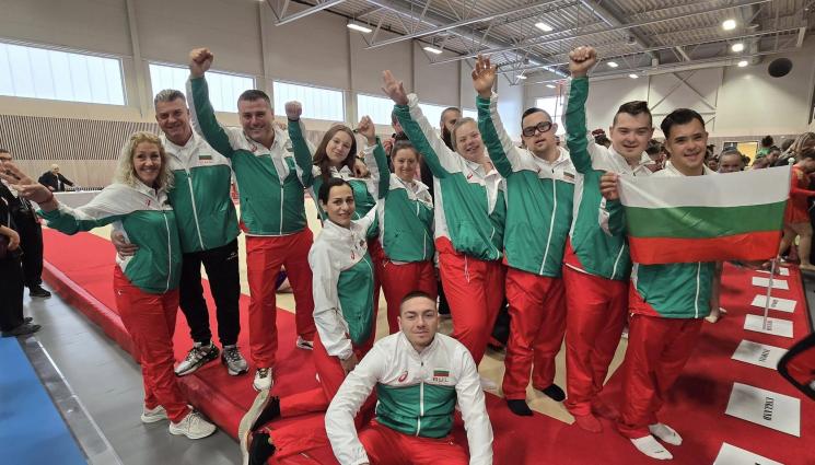 Синдром на Даун - Гимнастиците ни със синдром на Даун спечелиха 8 медала в Осло