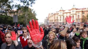 Нови Сад протест