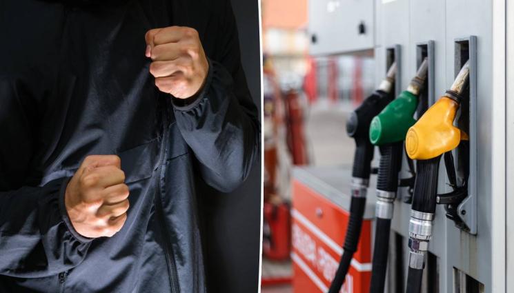 бой бензиностанция - ТУПАНИЦИ ПО НАШЕНСКИ: Клиент наби служител на бензиностанция в Перник