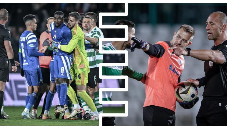 Черно море Левски - Левски се жали от съдията на мача с „моряците“