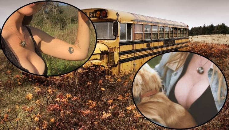 дд - СТАНА ОТШЕЛНИК: Моделка заряза Холивуд, за да гледа бебето си в училищен автобус (СНИМКИ)