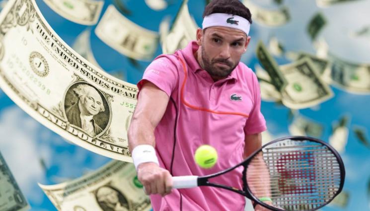 Григор Димитров - Гришо с $3 милиона през сезона