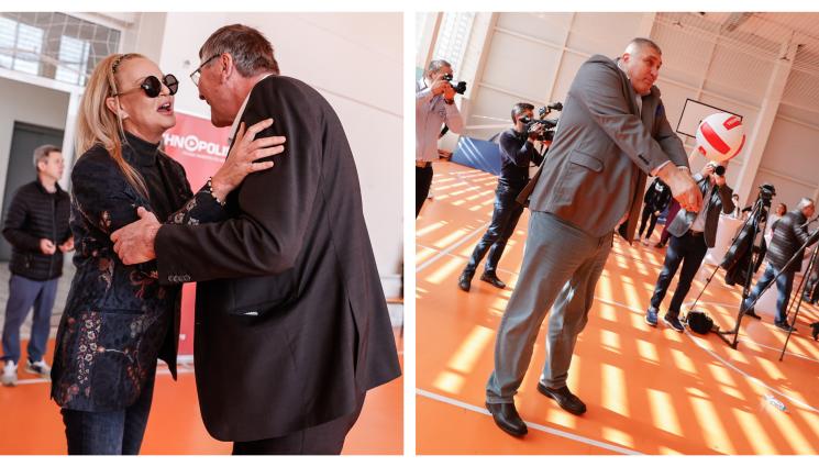 Инициатива 12 000 топки - Легенди дадоха старт на инициативата с 12 000 топки за 700 000 ученици от 2400 училища 