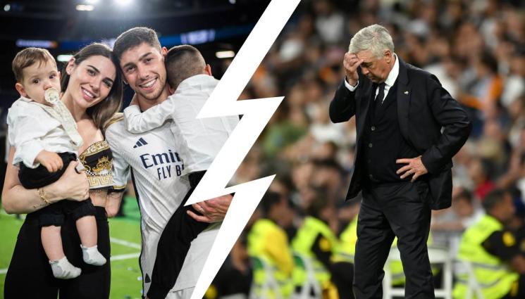 Валверде - Съпругата на Феде Валверде побесня, скочи на Анчелоти