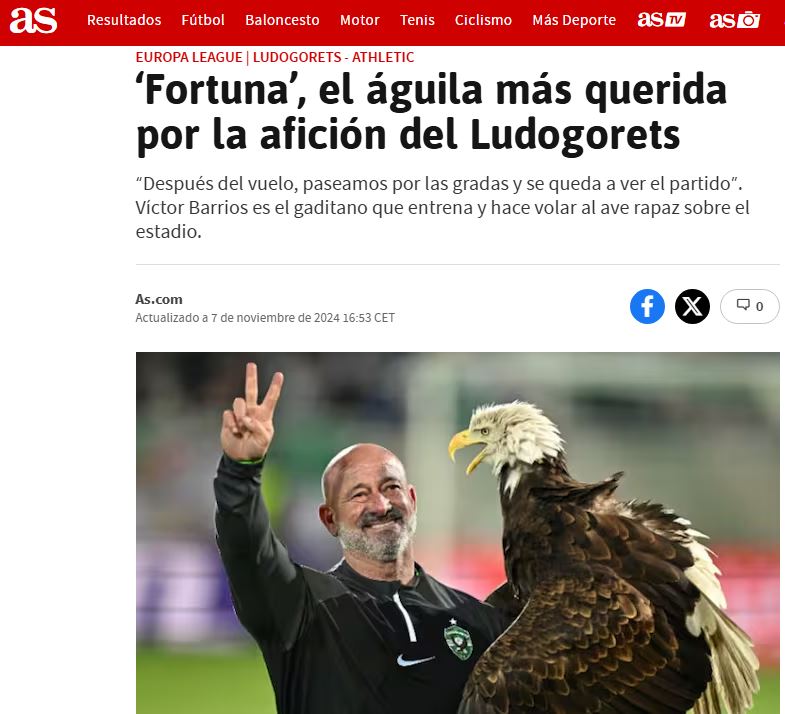 ас Бариос орел