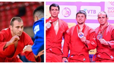 Иван Хърков самбо бронз