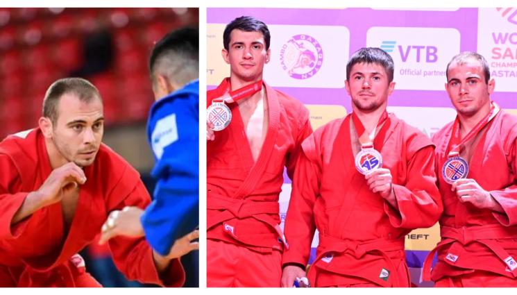 Иван Хърков самбо бронз - Златният Иван Хърков взе бронз на световното по самбо в Казахстан